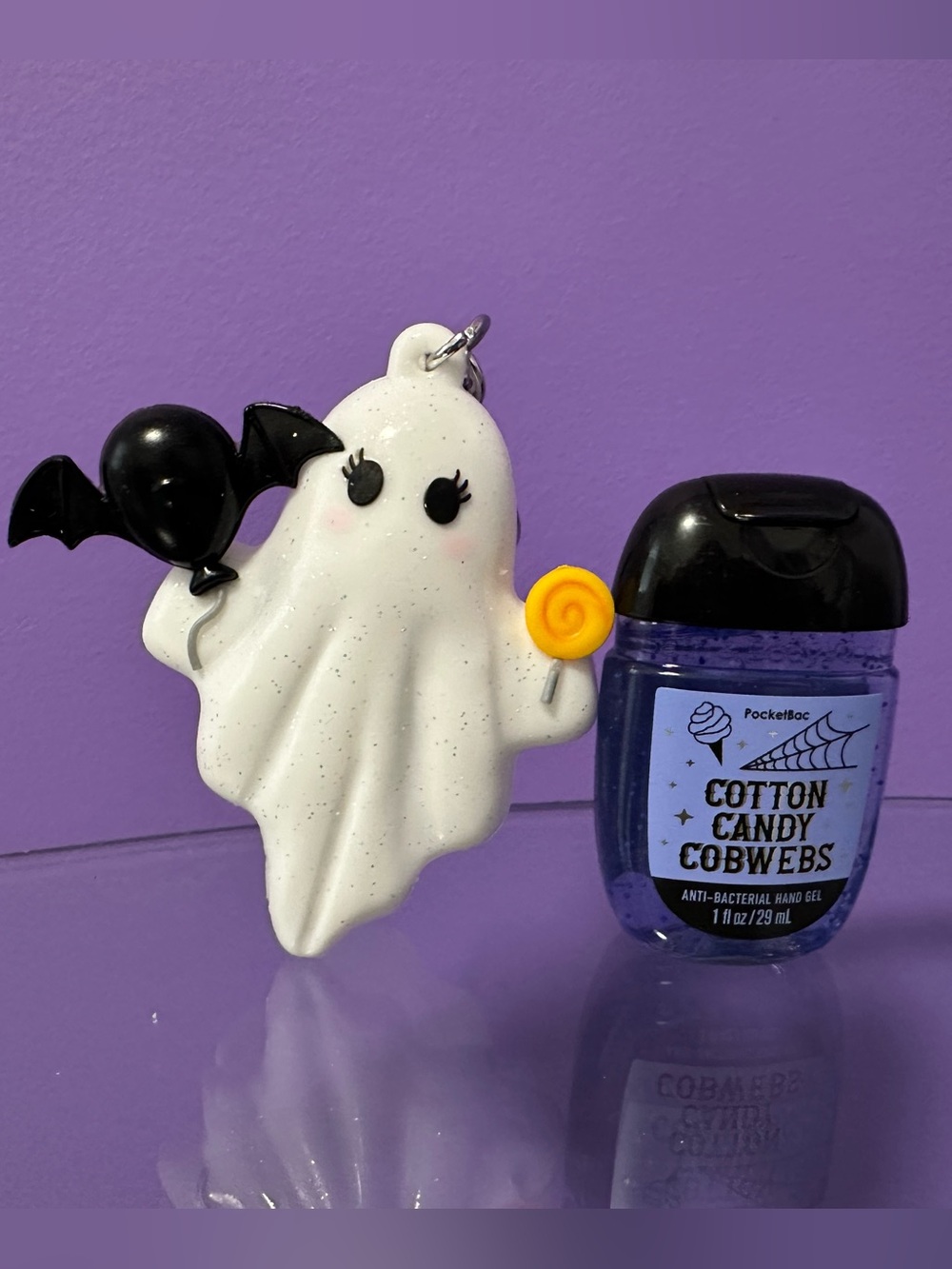 Bath & Body Works Halloween Ghost Pocketbac And Sanitizer New